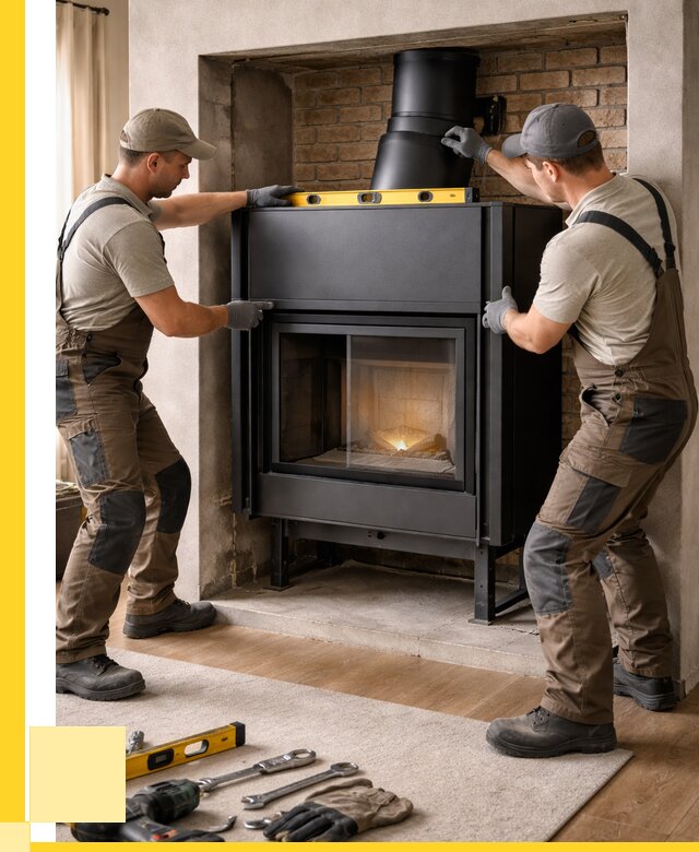 Установка каминных топок в Лесозаводске под ключ от 18608 р. | ЭриданЛсз