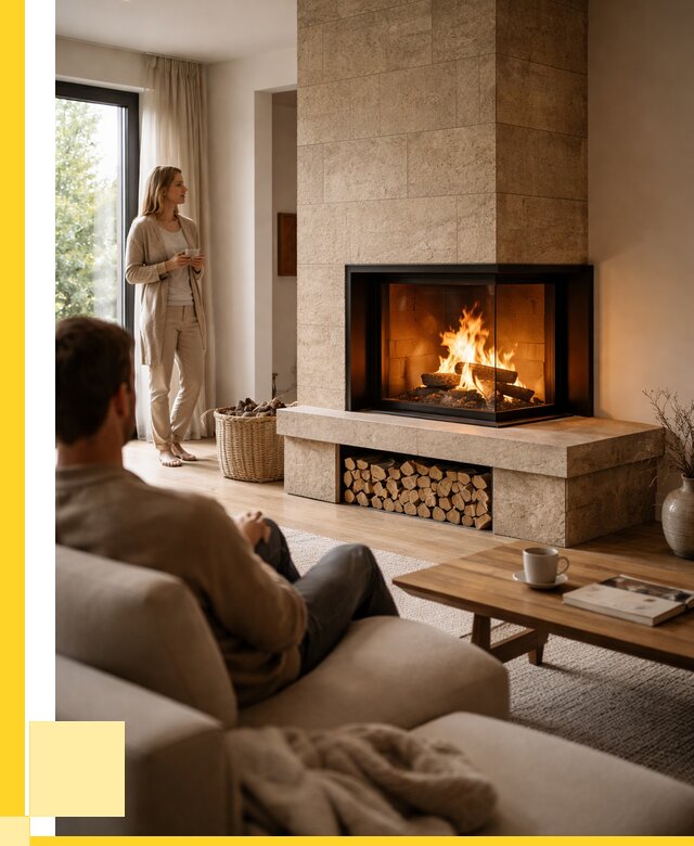 Угловые камины из кирпича установка в Лесозаводске от 155070 р. ЭриданЛсз