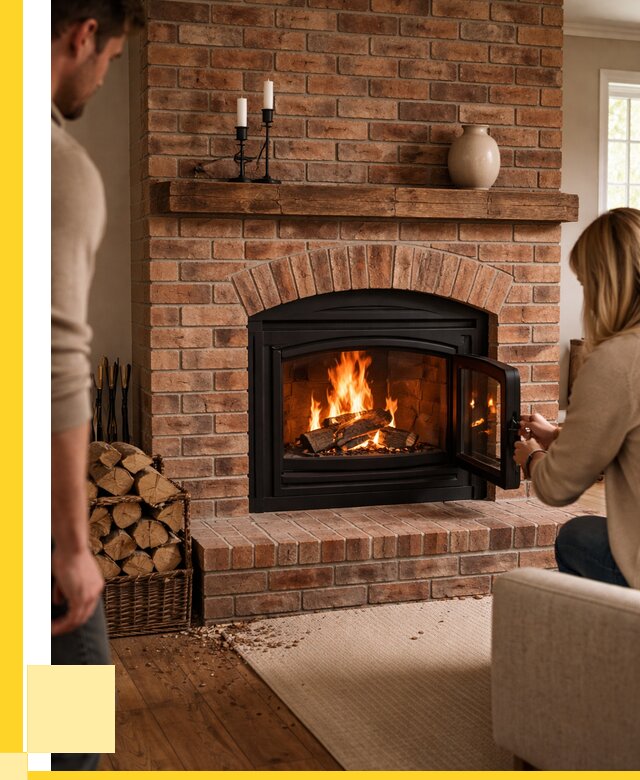 Кирпичные камины под ключ в Лесозаводске от 155070 р. | ЭриданЛсз