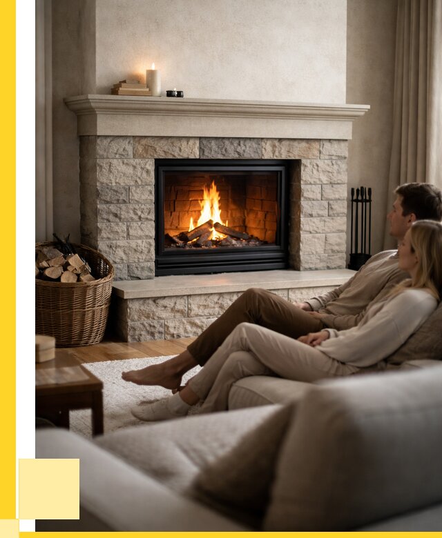 Камины в частном доме под ключ в Лесозаводске от 206760 р. | ЭриданЛсз