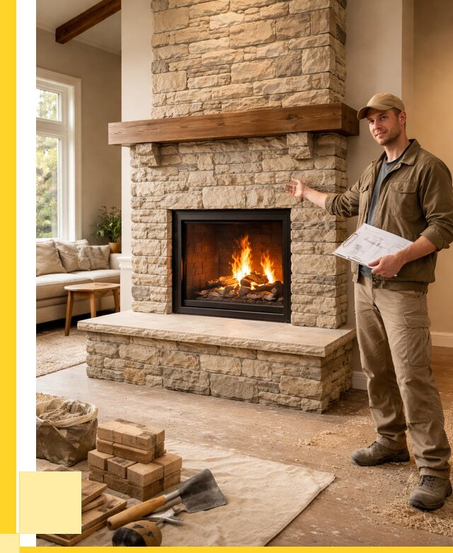 Камины под ключ в Лесозаводске от 186084 р. | ЭриданЛсз — установка