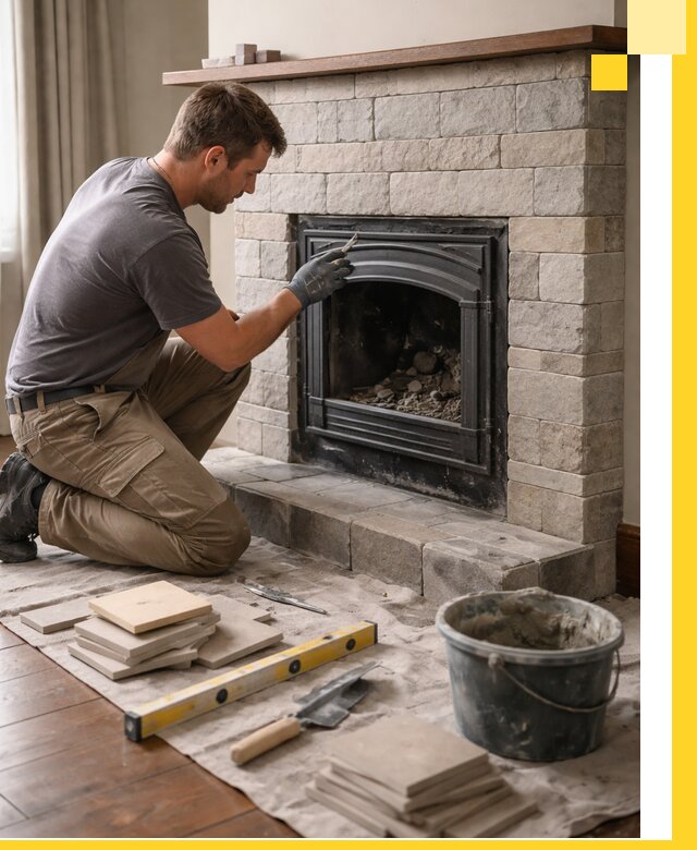 Профессиональный ремонт каминов в Лесозаводске восстановление и сервис