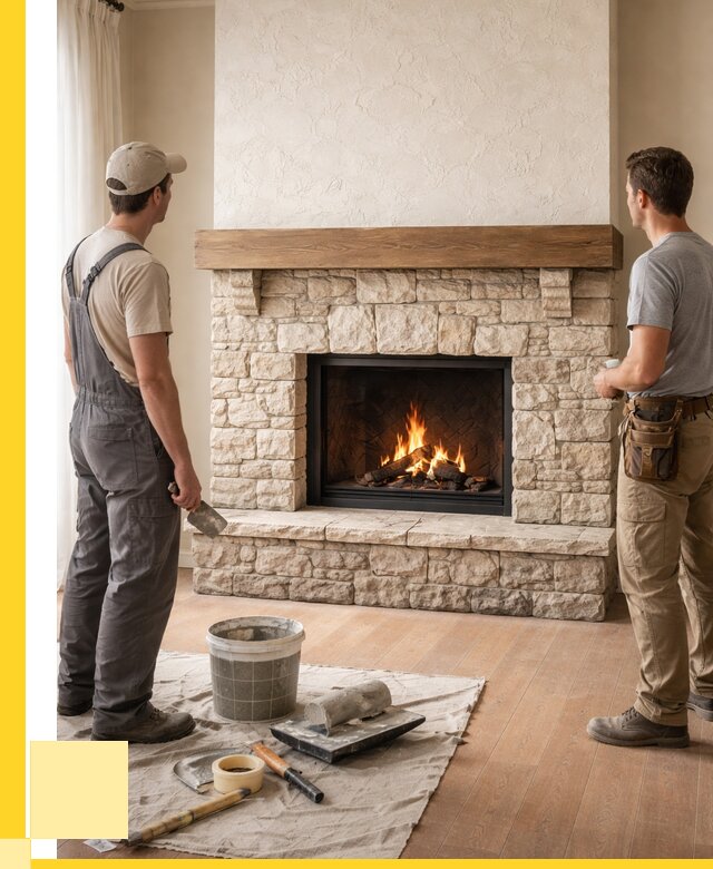 Отделка каминов в Лесозаводске от 6720 р. под ключ | ЭриданЛсз