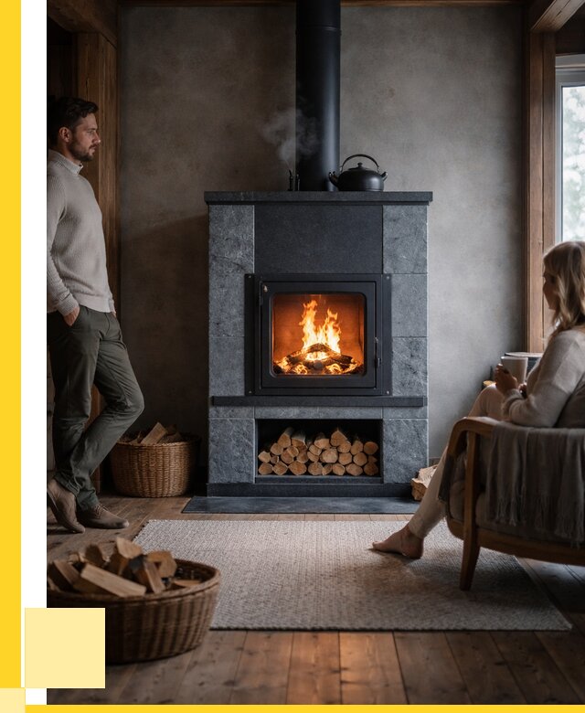 Каминопечи из кирпича в Лесозаводске под ключ от 124056 р., ЭриданЛсз