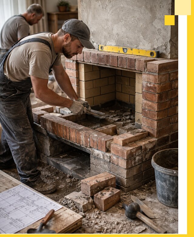 Изготовление и установка каминопечей под ключ в Лесозаводске