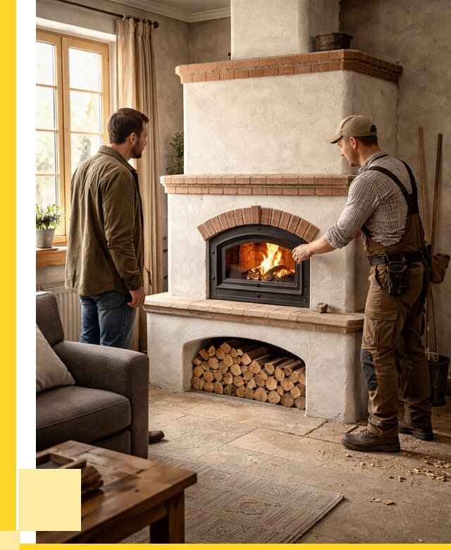 Печи камины в Лесозаводске: кирпичные, изразцовые от 62028 р. | ЭриданЛсз