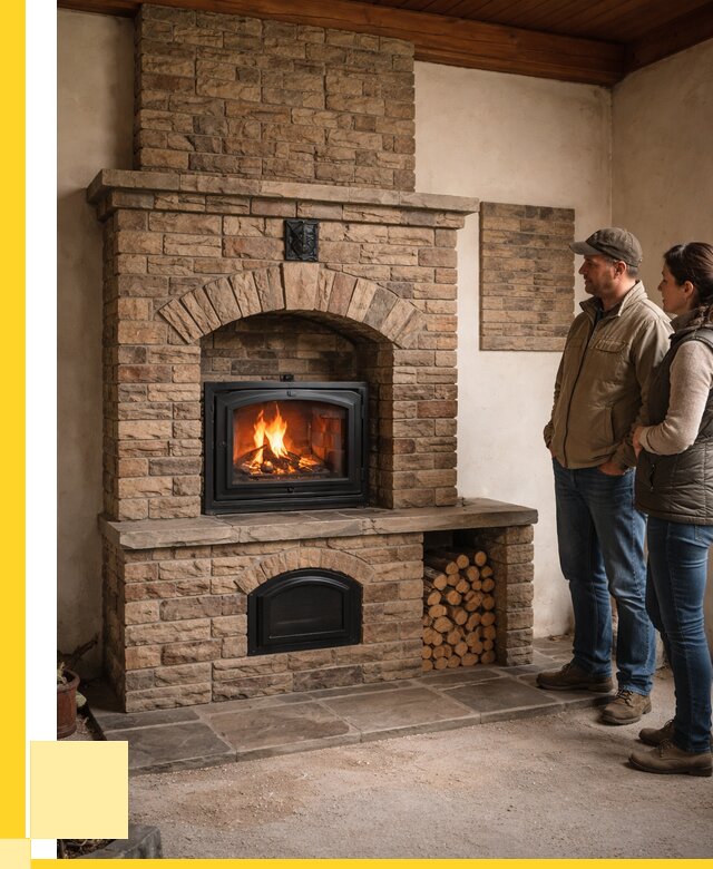 Кирпичная печь под ключ в Лесозаводске от 155070 р. | ЭриданЛсз