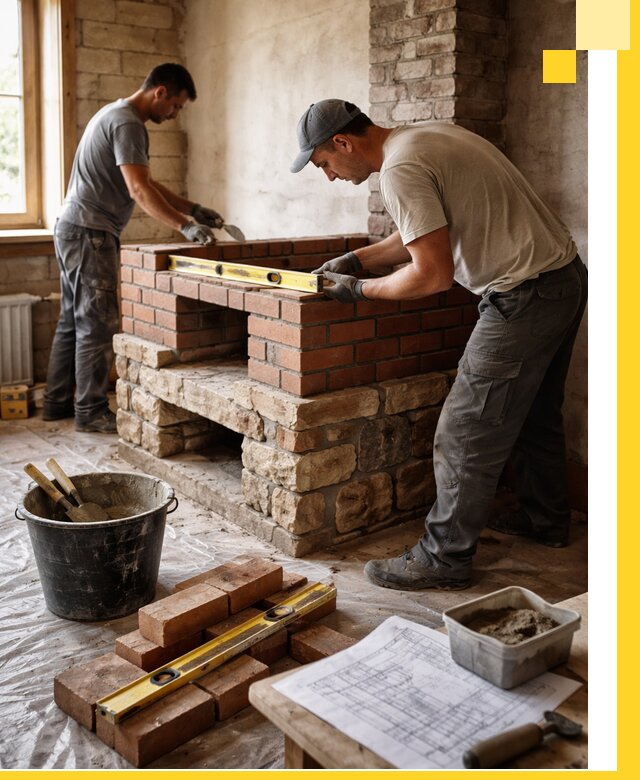 Изготовление и установка печей под ключ в Лесозаводске с гарантией