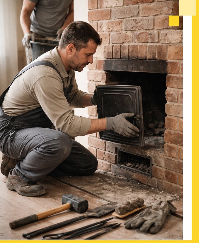 Ремонт печей в Лесозаводске с гарантией качества и безопасности