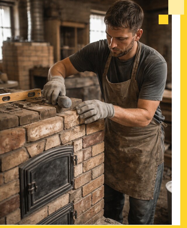 Изготовление печей на заказ в Лесозаводске с проектом и монтажом