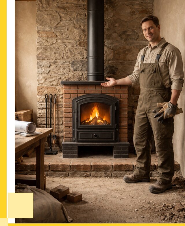 Печи отопительные из кирпича в Лесозаводске от 82704 р., ЭриданЛсз