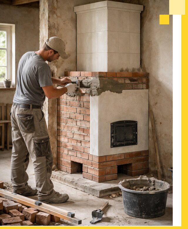 Изготовление и установка печей-голландок под ключ в Лесозаводске