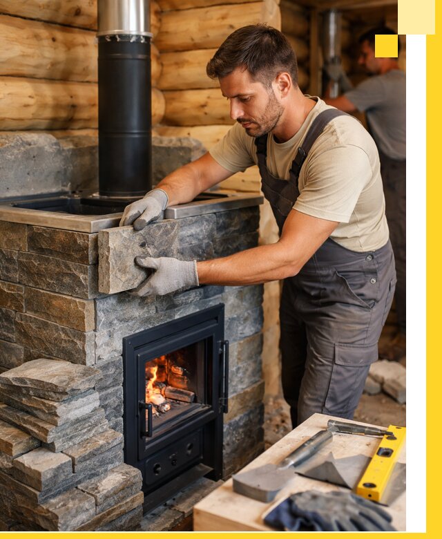 Печи для бани под ключ в Лесозаводске: изготовление и монтаж