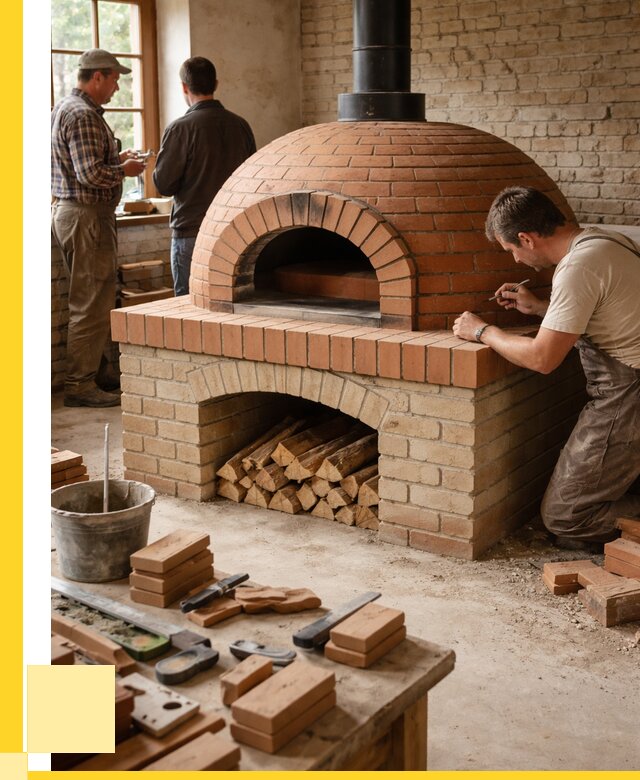 Помпейская печь дровяная для пиццы в Лесозаводске | ЭриданЛсз от 206760 р.