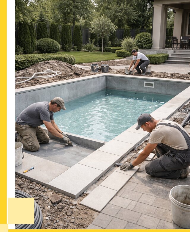 Монтаж бассейнов в Лесозаводске под ключ от 465210 р. | ЭриданЛсз