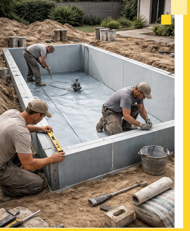 Профессиональный монтаж бассейнов под ключ в Лесозаводске с гарантией