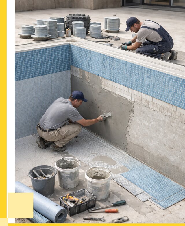 Ремонт и обслуживание бассейнов в Лесозаводске от 25845 р. | ЭриданЛсз