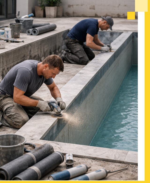 Профессиональный ремонт бассейнов под ключ в Лесозаводске