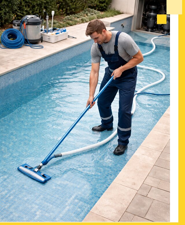 Профессиональная чистка бассейнов и фильтров в Лесозаводске под ключ