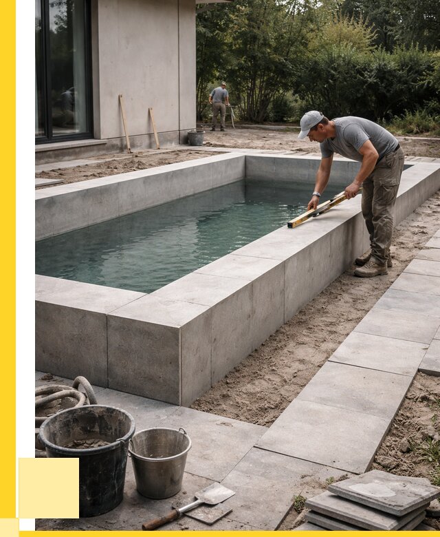 Строительство бетонного бассейна в Лесозаводске от 1240560 р. | ЭриданЛсз