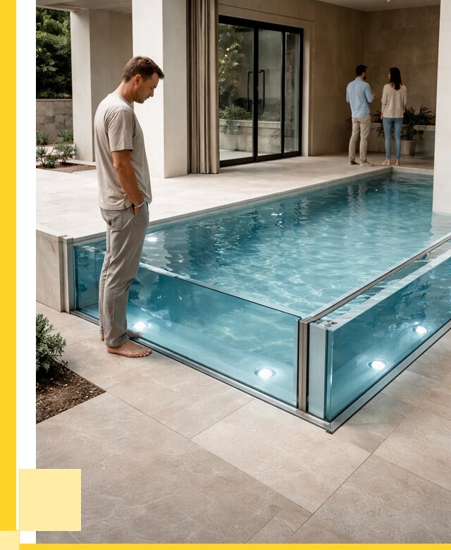 Стеклянные бассейны в Лесозаводске от 1240560 р. | ЭриданЛсз — мозаика