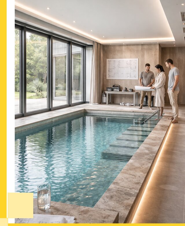 Закрытые бассейны под ключ в Лесозаводске от 2584500 р. | ЭриданЛсз