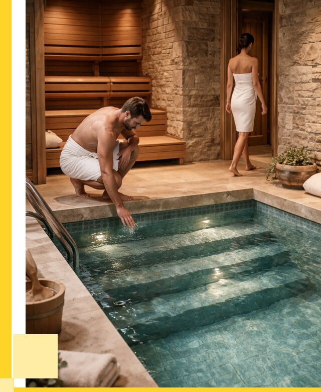 Сауна с бассейном под ключ в Лесозаводске от 124056 р., ЭриданЛсз