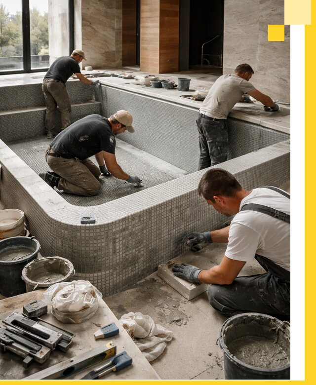 Строительство и установка СПА бассейнов под ключ в Лесозаводске