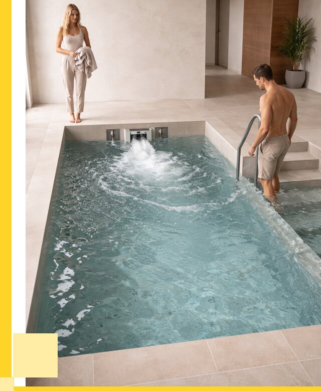 Бассейн с противотоком в Лесозаводске от 258450 р. | ЭриданЛсз