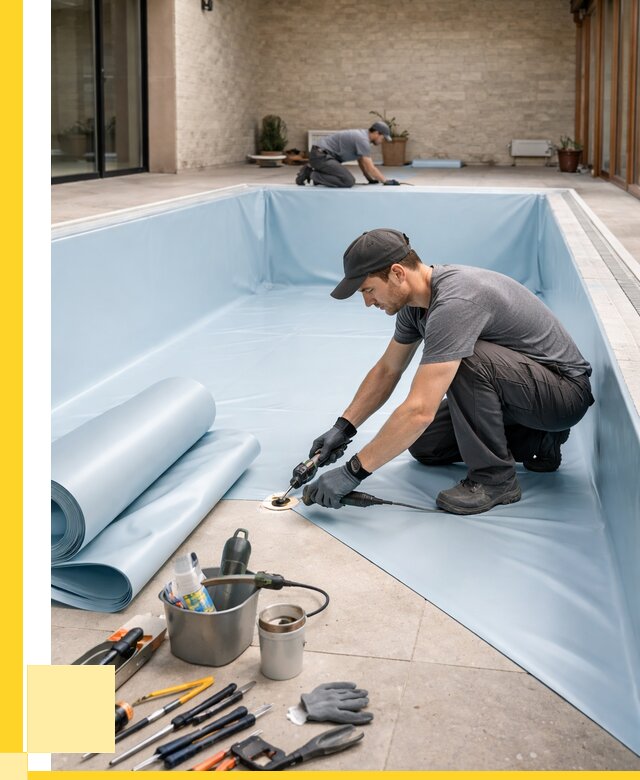 Пленка ПВХ для бассейнов в Лесозаводске от 2585 р. | ЭриданЛсз