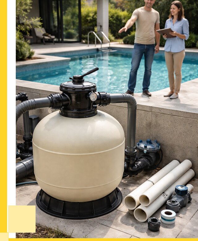 Песочные фильтры для бассейнов в Лесозаводске от 18608 р., ЭриданЛсз