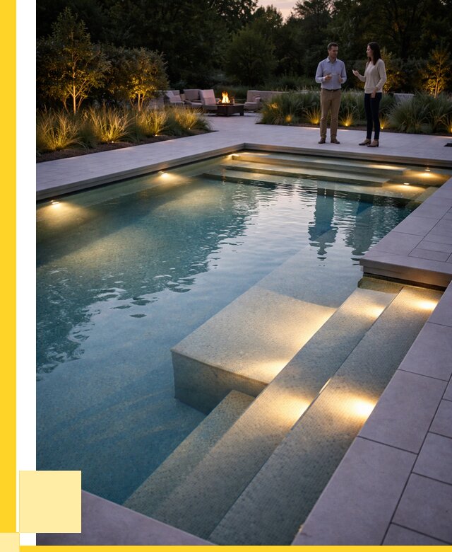 Освещение бассейнов в Лесозаводске под ключ от 25845 р. | ЭриданЛсз