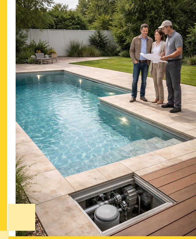 Плавательные бассейны под ключ в Лесозаводске от 827040 р., ЭриданЛсз