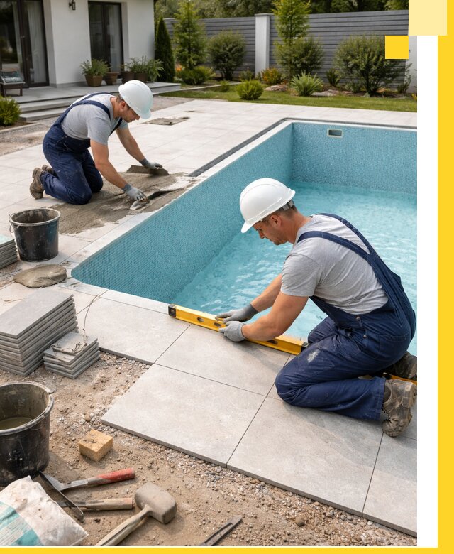 Строительство и монтаж плавательных бассейнов под ключ в Лесозаводске