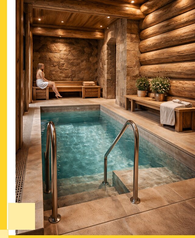 Аренда бани с бассейном в Лесозаводске от 1550700 р. | ЭриданЛсз