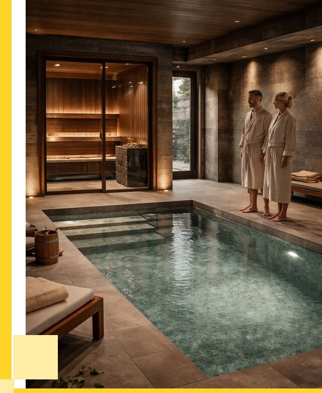 Сауна с большим бассейном в Лесозаводске от 1240560 р. ЭриданЛсз