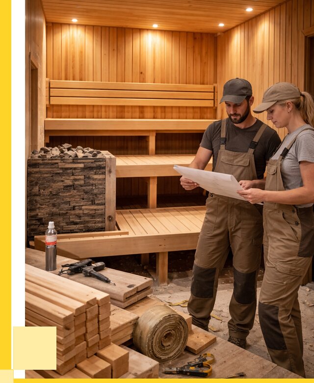 Строительство саун в Лесозаводске под ключ от 258450 р., ЭриданЛсз