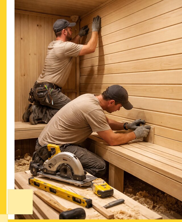 Обшивка саун вагонкой в Лесозаводске от 2585 р. | ЭриданЛсз