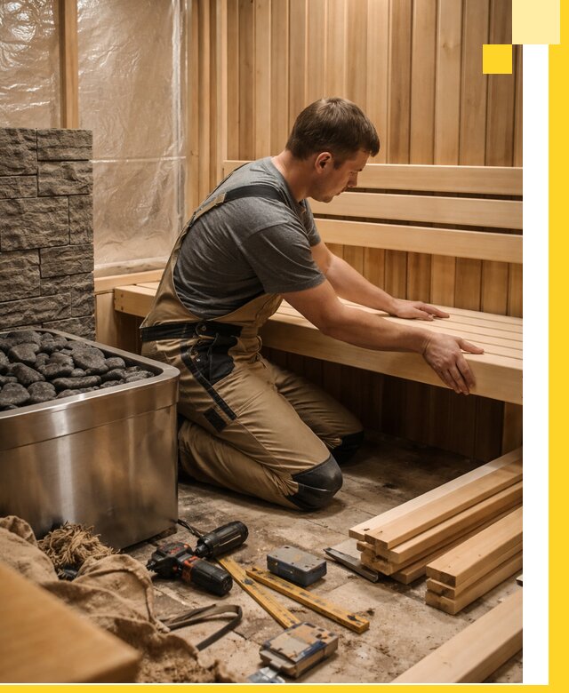 Сауны для дома под ключ с проектированием и монтажом в Лесозаводске