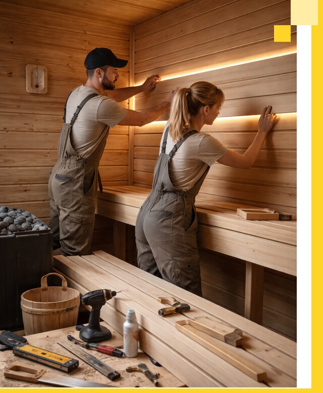 Дизайн саун и бань под ключ с индивидуальным проектом в Лесозаводске
