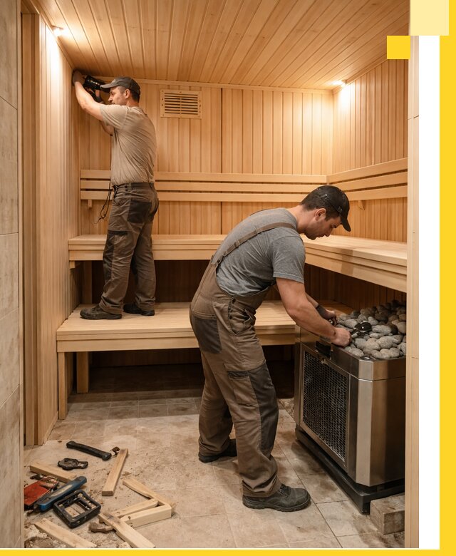 Купить сауну под ключ в Лесозаводске с монтажом и гарантией