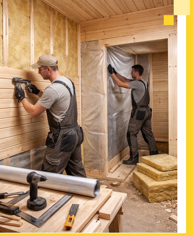 Бани под ключ в Лесозаводске с проектом и полным монтажом