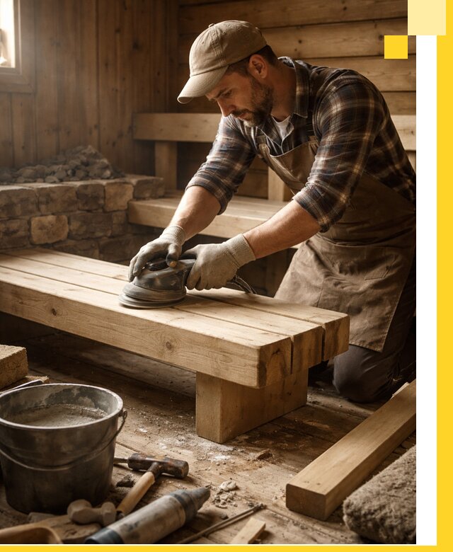 Ремонт бань под ключ в Лесозаводске с гарантией качества и сроков