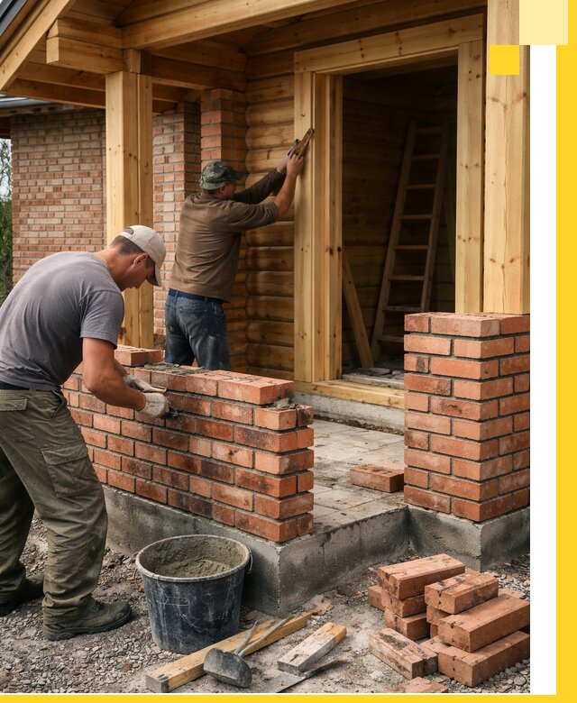 Строительство кирпичных бань под ключ в Лесозаводске с гарантией качества