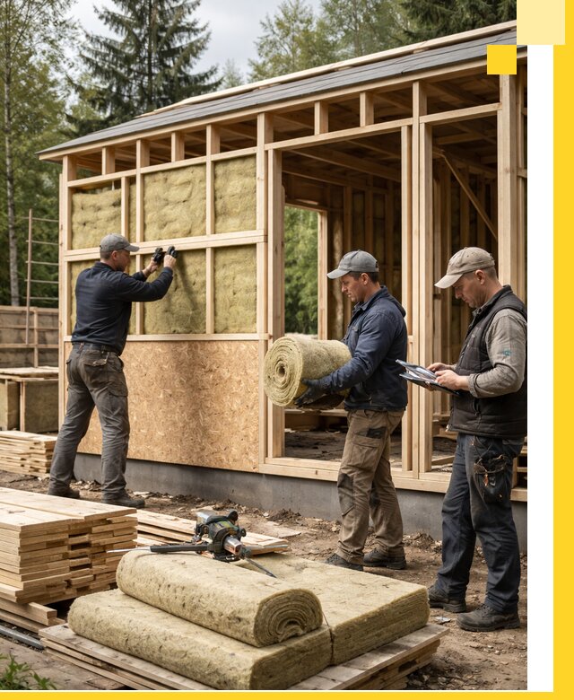 Проектирование и строительство каркасных бань в Лесозаводске под ключ