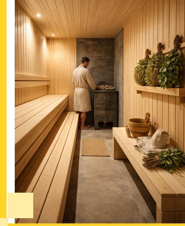 Отделка парной под ключ в Лесозаводске от 361830 р. | ЭриданЛсз