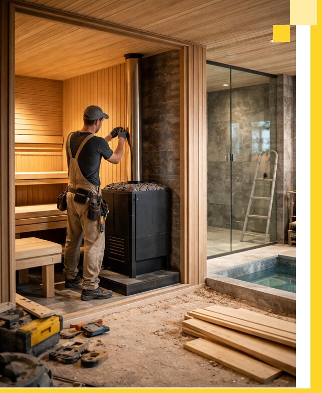 Полное строительство банных комплексов под ключ в Лесозаводске