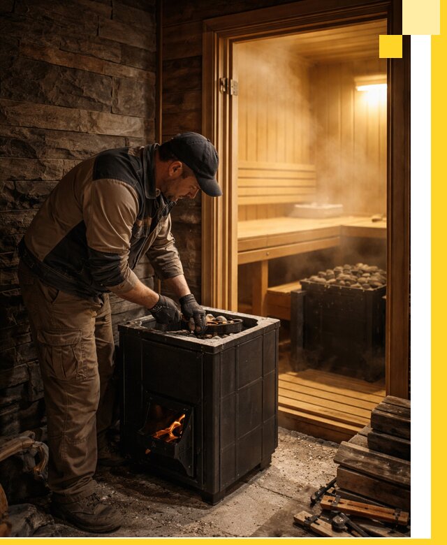 Строительство бани с сауной под ключ в Лесозаводске от проекта до сдачи