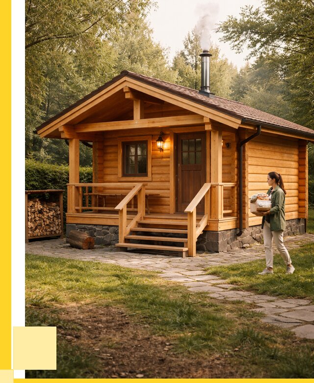 Купить баню под ключ в Лесозаводске от 671970 р. | ЭриданЛсз