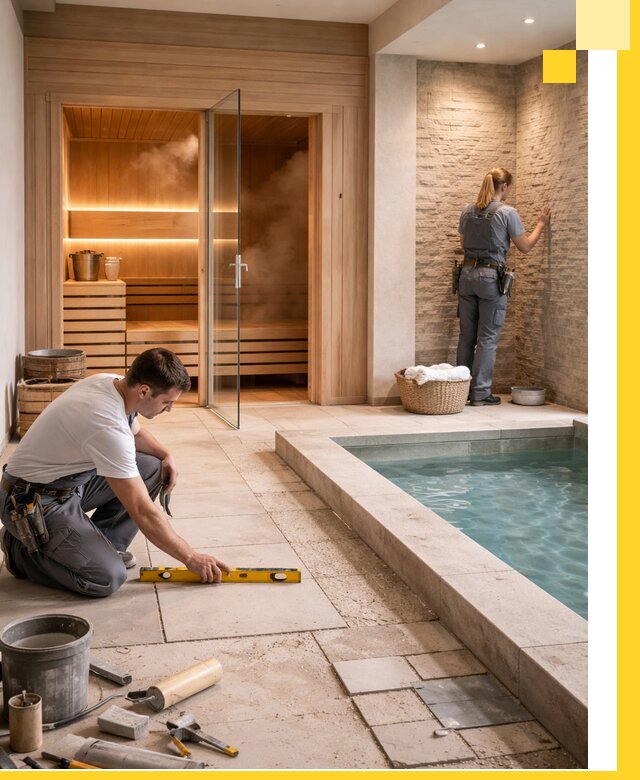 Комплексный дизайн и отделка интерьеров SPA под ключ в Лесозаводске